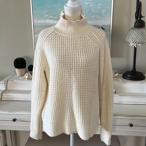 Loft Mock Turtleneck XL - Picture 1 of 5